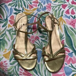 Kate Spade Gold Women's Sandals